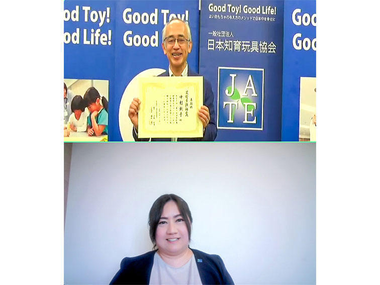 最優秀講師賞 中村桃子