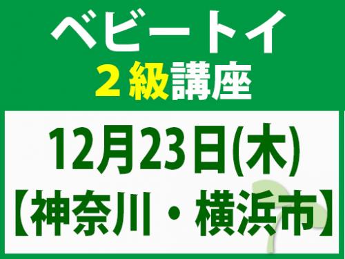 【神奈川・横浜市】12月23日(木)　ベビートイ2級講座